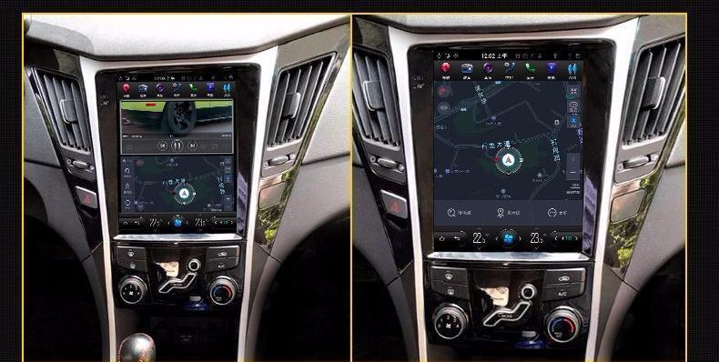Open box  10.4" Vertical Screen Android  Navigation Radio for Hyundai Sonata 2011 - 2014 i45 | Phoenix Automotive