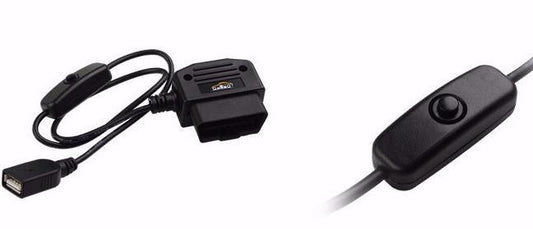 KeeperDog OBD to USB female power adapter cable 12 v 24 v 36 v to 5 v 50 cm 20 inch long | Phoenix Automotive