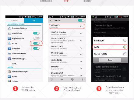 Bluetooth OBDII EML327 Adapter Scanner (NOT fit vertical screen units) | Phoenix Automotive