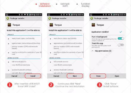 Bluetooth OBDII EML327 Adapter Scanner (NOT fit vertical screen units) | Phoenix Automotive