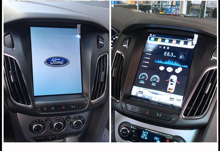 10.4" Vertical Screen Android Navi Radio for Ford Focus 2011- 2019 - Smart Car Stereo Radio Navigation | In-Dash audio/video players online - Phoenix Automotive
