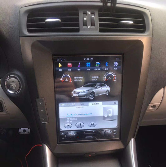 OPEN BOX  10.4" Vertical Screen Android 9 / 11 Fast Boot Navigation Radio for Lexus IS 250 IS 300 IS 350 2005 - 2012 | Phoenix Automotive