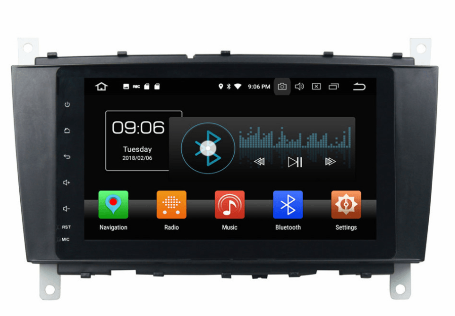 8" Quad core Android Navigation Radio for Mercedes-Benz CLK C-class G series 2004 - 2012 | Phoenix Automotive