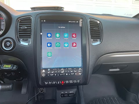 13” Android 12 Vertical Screen Navigation Radio for Dodge Durango 2011 - 2020 | Phoenix Automotive