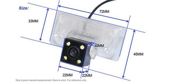 Backup Camera Reverse Camera Rear View CCD Camera For Nissan Altima Teana Sentra Sylphy | Phoenix Automotive