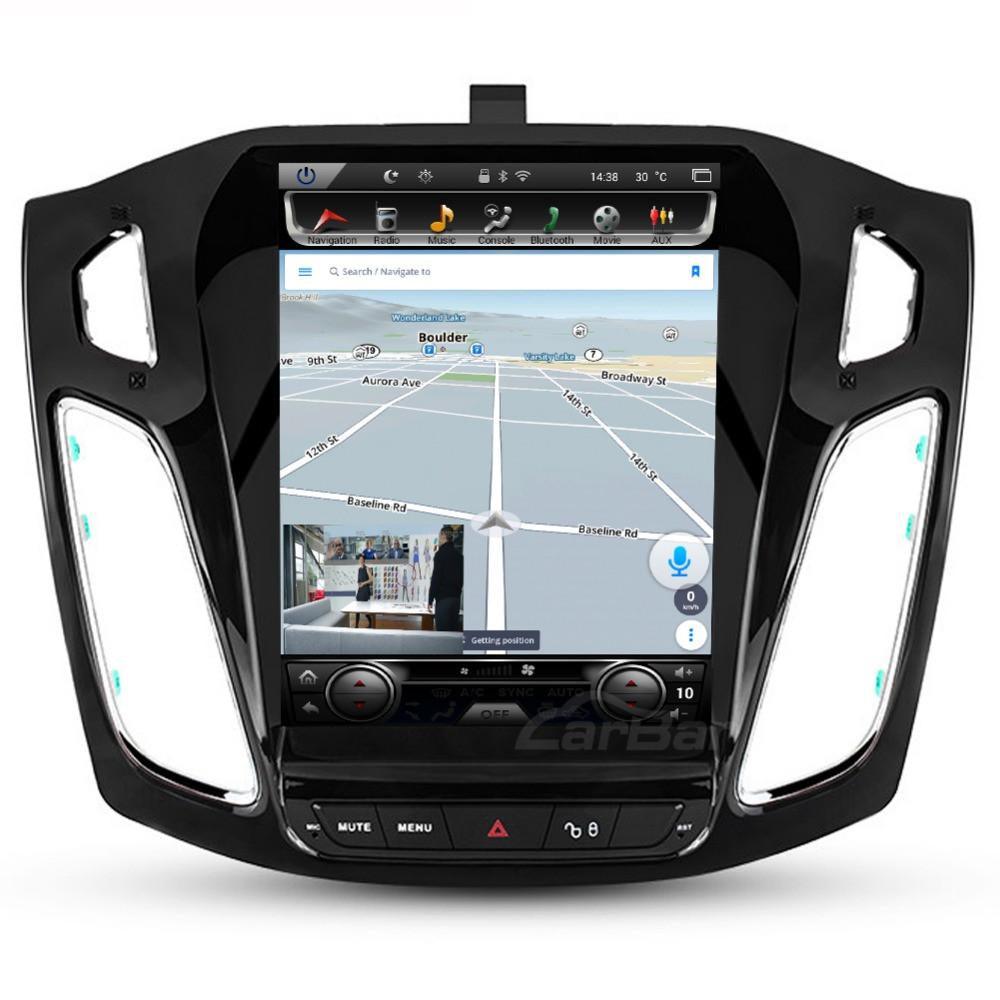 10.4" Vertical Screen Android Navi Radio for Ford Focus 2011- 2019 - Smart Car Stereo Radio Navigation | In-Dash audio/video players online - Phoenix Automotive