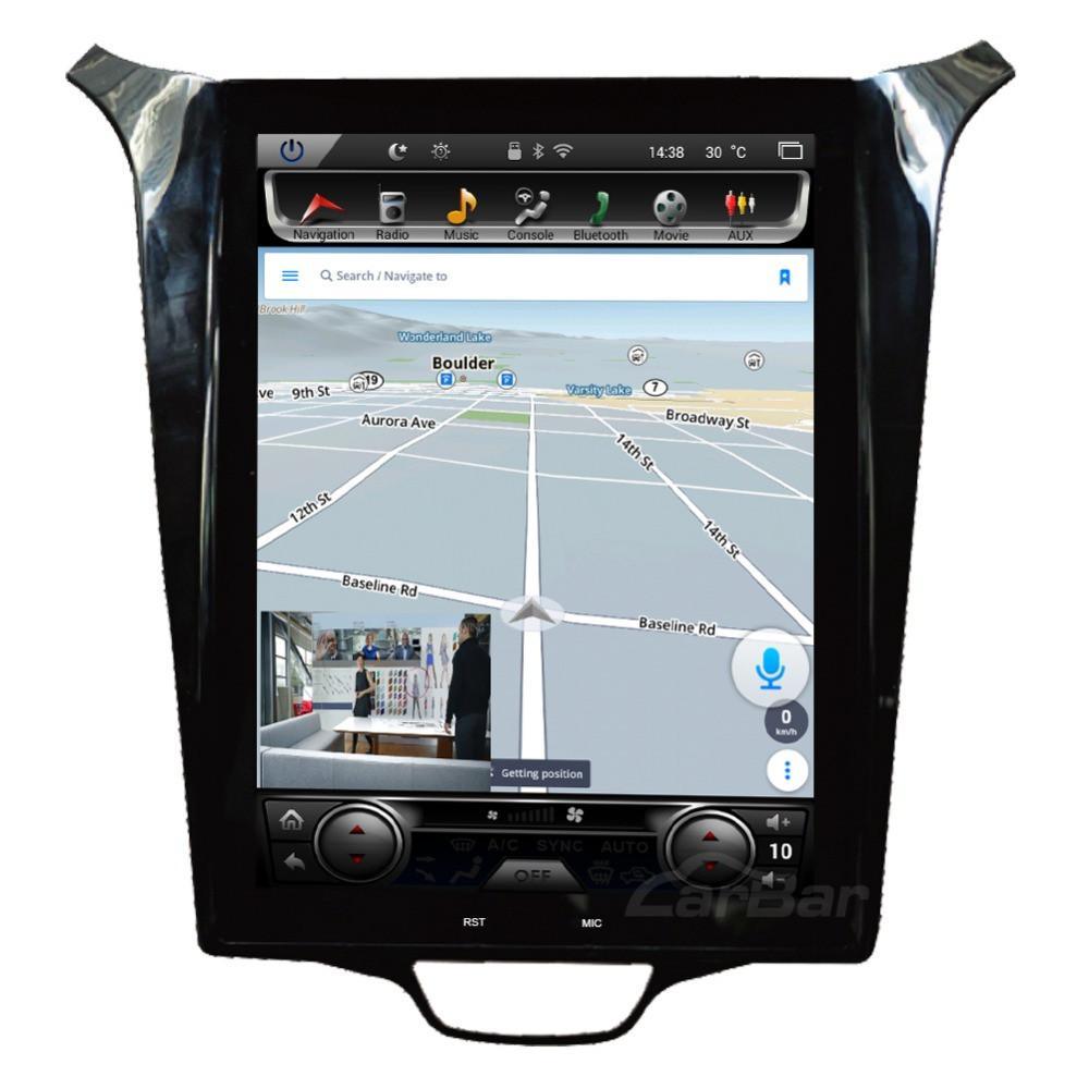 10.4" Vertical Screen Android Navigation Radio for Chevrolet Cruze 2016 2017 - Smart Car Stereo Radio Navigation | In-Dash audio/video players online - Phoenix Automotive