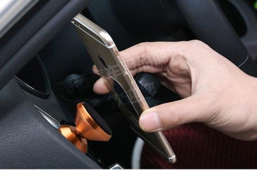 Luxury Universal Car Mount Aluminium Magnetic Phone Holder 360 Degree Rotation | Phoenix Automotive