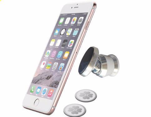 Luxury Universal Car Mount Aluminium Magnetic Phone Holder 360 Degree Rotation | Phoenix Automotive