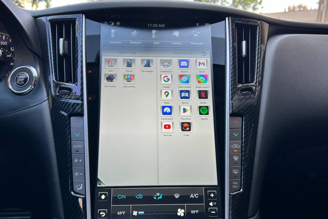 Q50 Tesla Screen Upgrade: Features And Benefits