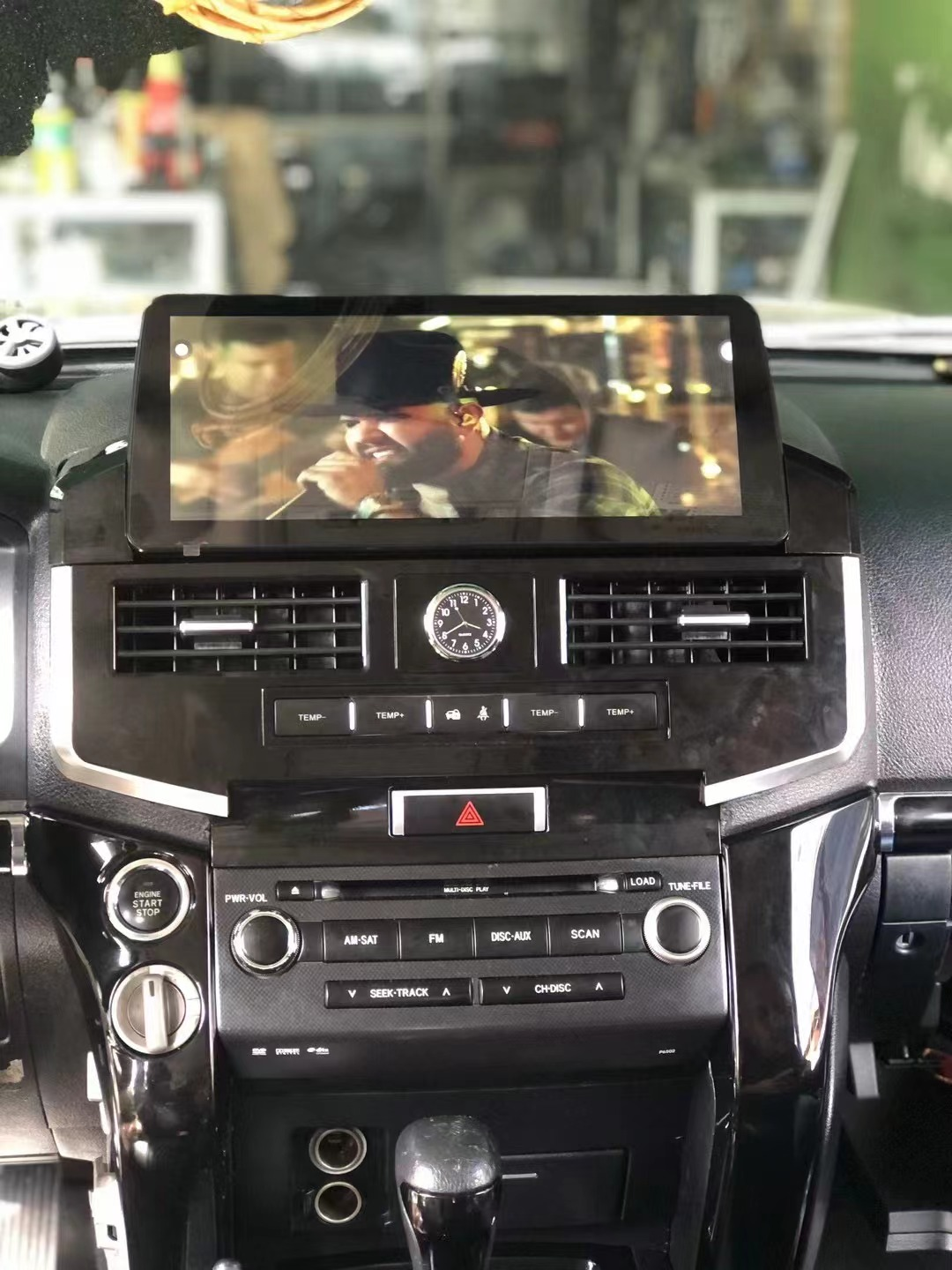 12.3 Inch Android 14 Universal Car Radio Stereo Android Auto Carplay for Toyota land cruiser 2007-2022