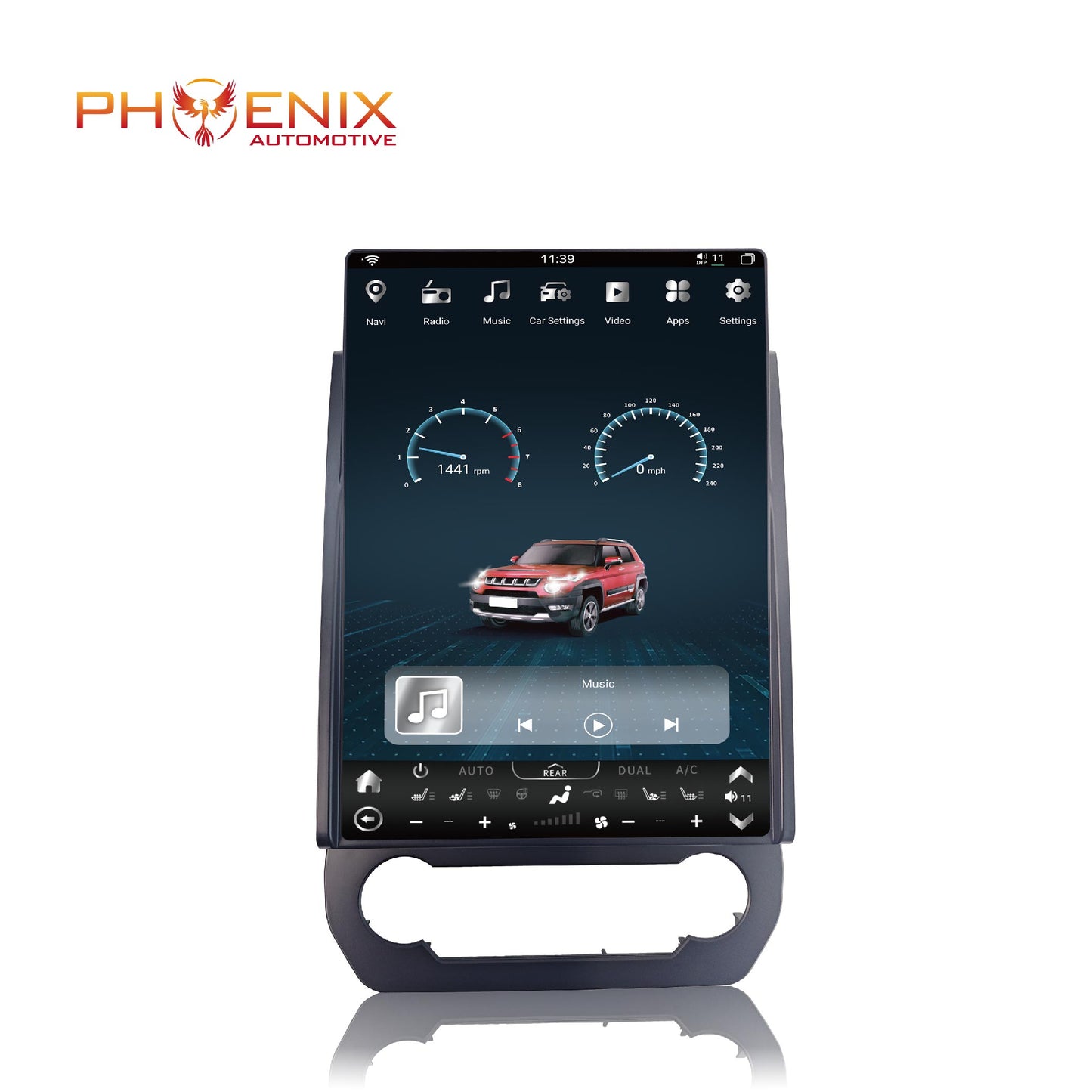 [Open box] 14.5” Android 14 Vertical Screen Navigation Radio for Ford F-150 F-250 F-350 F-450 F-550 2015-2020 Expedition 2018 - 2021