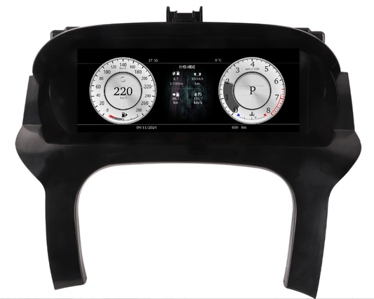 12.3 inch LCD Screen Digital Cluster Gauge for Land Rover Evoque 2012-2019 Speedometer Replacement Dashboard Instrument Cluster Digital Display Panel