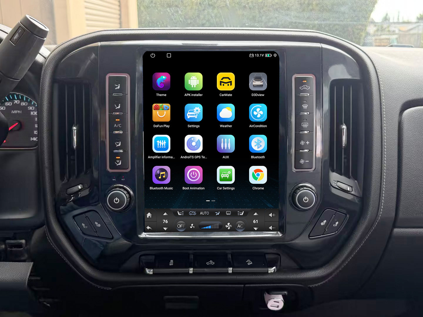 [ Qualcomm6125/S7865 ] [Special Edition] 12.1/14.5" Android 13/14 Fast boot Navi Radio for Chevy Silverado GMC SIERRA 2014 - 2019