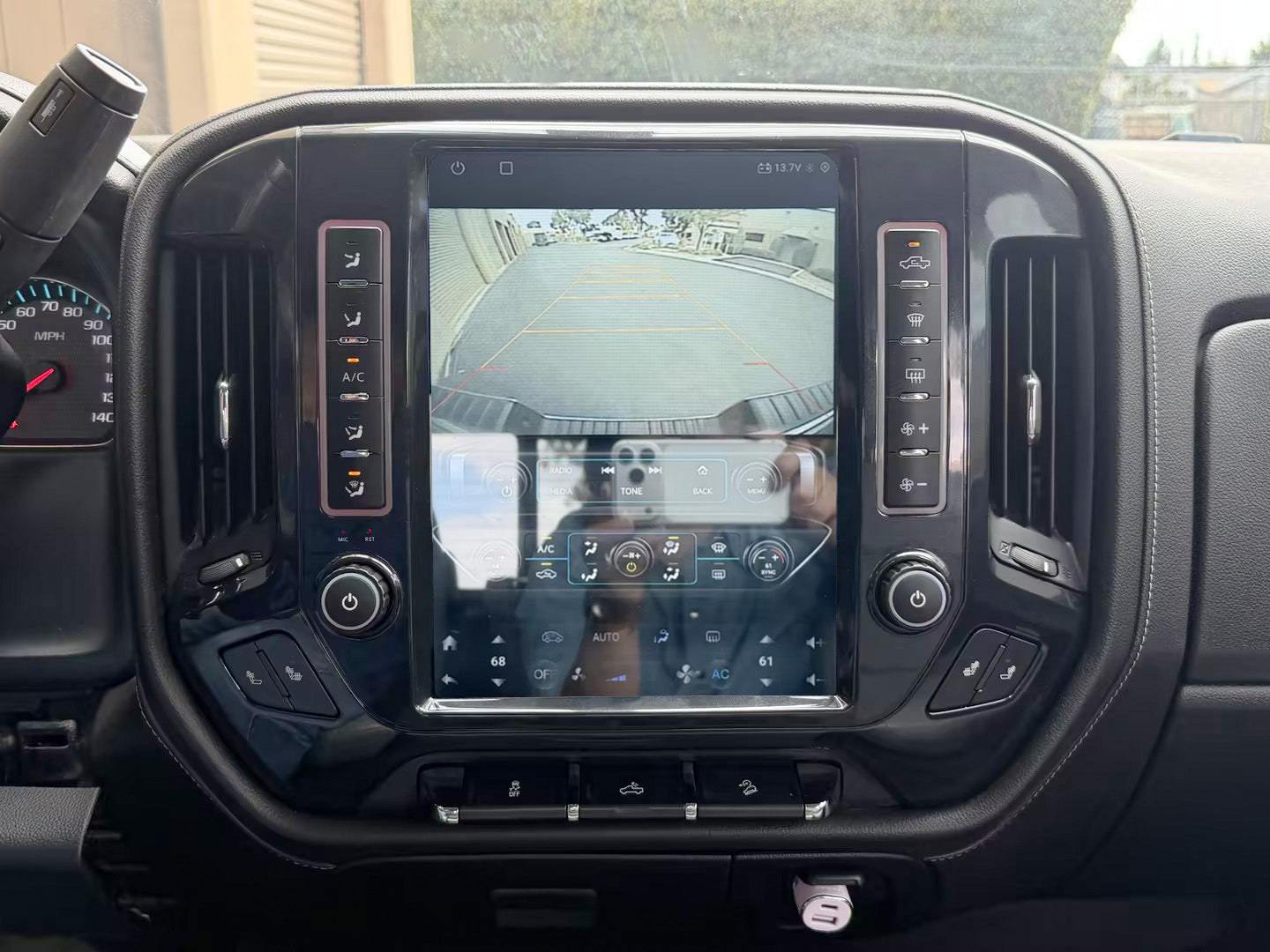 [ Qualcomm6125/S7865 ] [Special Edition] 12.1/14.5" Android 13/14 Fast boot Navi Radio for Chevy Silverado GMC SIERRA 2014 - 2019