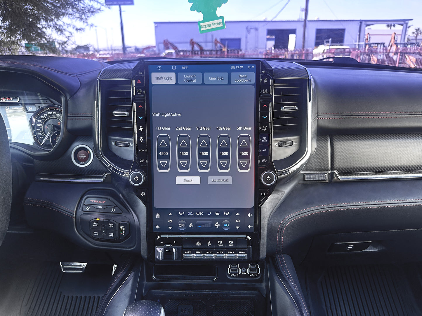 13.6/14.5” Android 13/14 Vertical Screen Navigation Radio for Dodge Ram 2019- 2024
