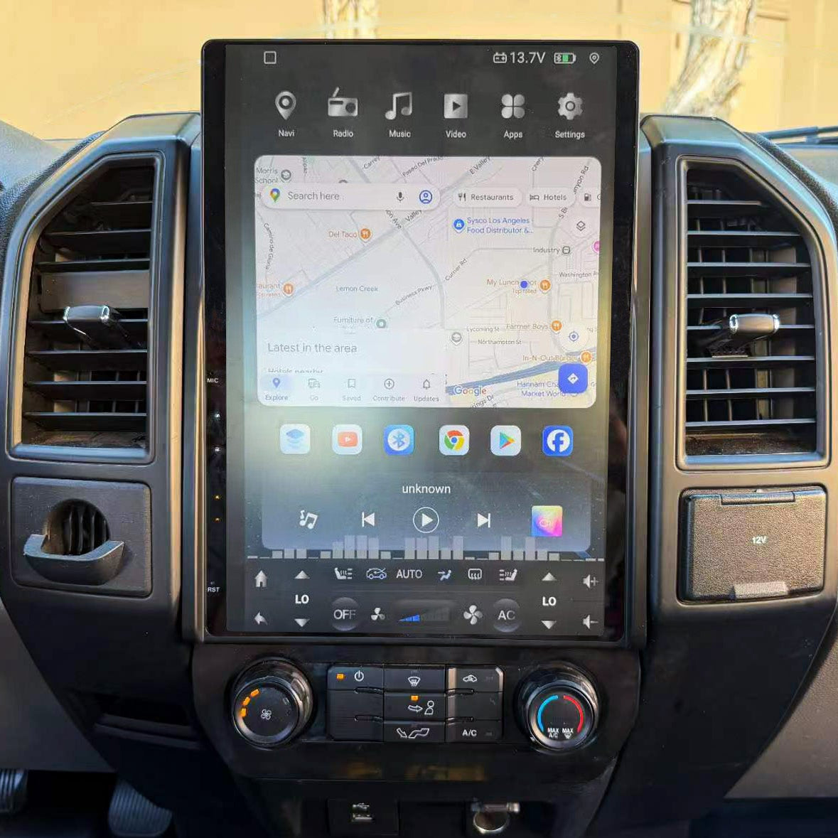 13/14.5/16 inch Android 13/14 Navigation Radio for Ford F-150 F-250 F-350 F-450 F-550 2015-2020