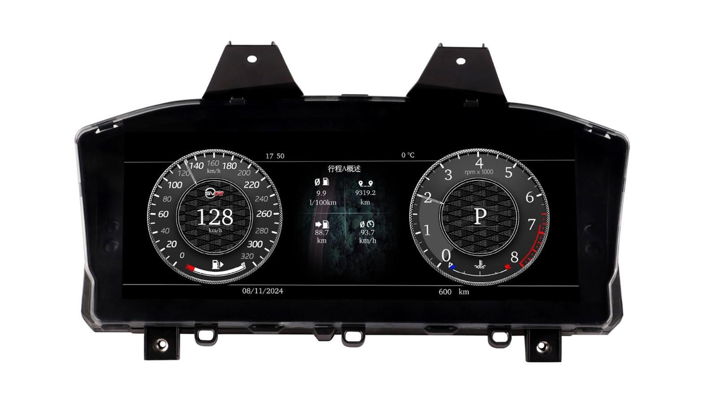 12.3 inch LCD Screen Digital Cluster Gauge for Land Rover Executive 2014-2017 Speedometer Replacement Dashboard Instrument Cluster Digital Display Panel