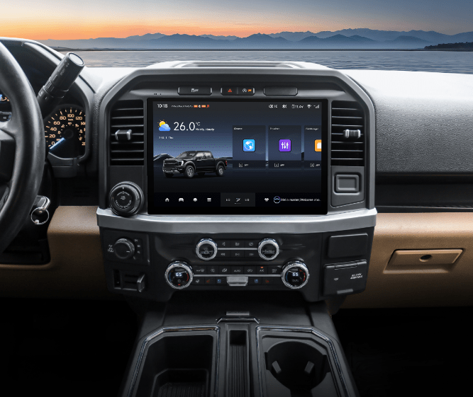 13.1" Android 14 Fast boot Horizontal Screen Navi Radio for FORD F150 2015-2020 models