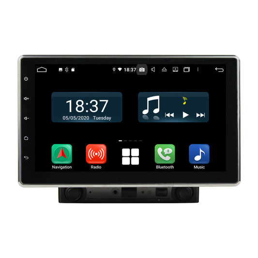 10.1" Universal  Auto Rotation Screen Android 14.0 Navigation Radio with Motorized rotatable