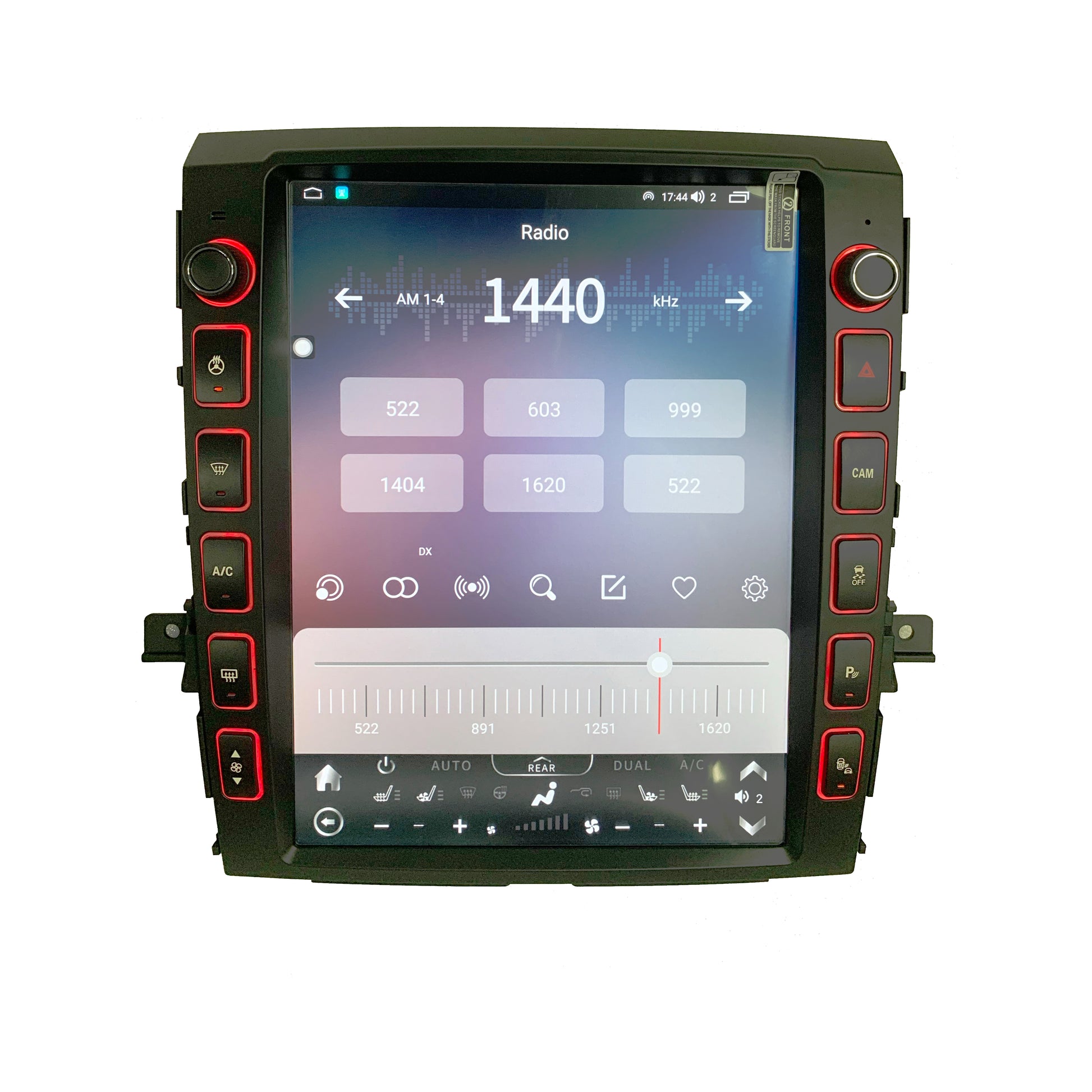 8,8 IPS Bildschirm Auto MultiMedia Player GPS Navigation Android 12 Q