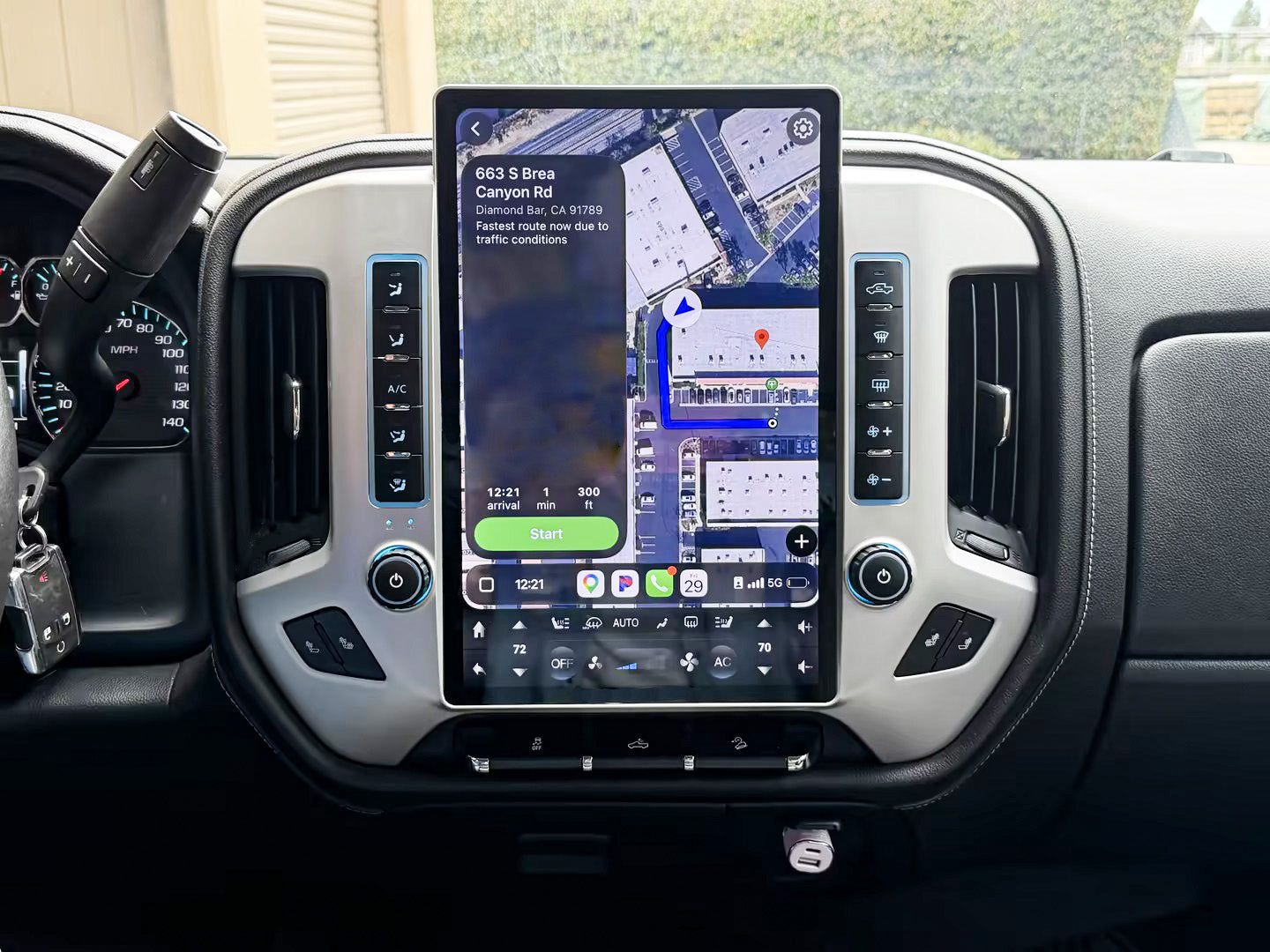 [ Qualcomm6125/S7865 ] [Special Edition] 12.1/14.5" Android 13/14 Fast boot Navi Radio for Chevy Silverado GMC SIERRA 2014 - 2019