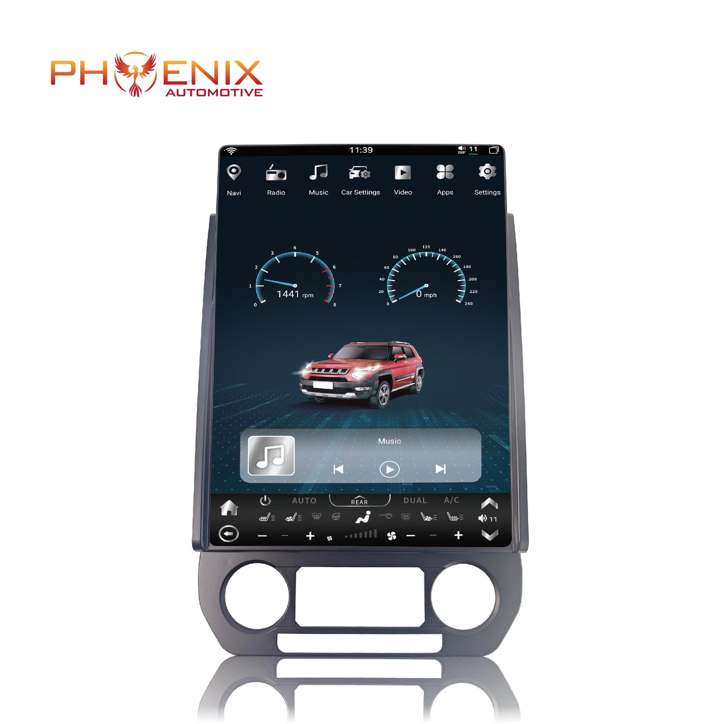 [Open box] 14.5” Android 14 Vertical Screen Navigation Radio for Ford F-150 F-250 F-350 F-450 F-550 2015-2020 Expedition 2018 - 2021