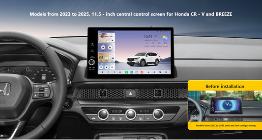 11.5" Android 12/13 Fast boot Horizontal Screen Navi Radio for HONDA CRV /BREEZE 2023 to present