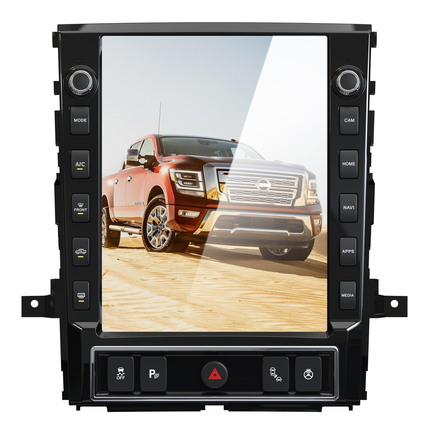 13” Android 12 Vertical Screen Navigation Radio for Nissan Titan (XD) 2020 - 2024 | Phoenix Automotive