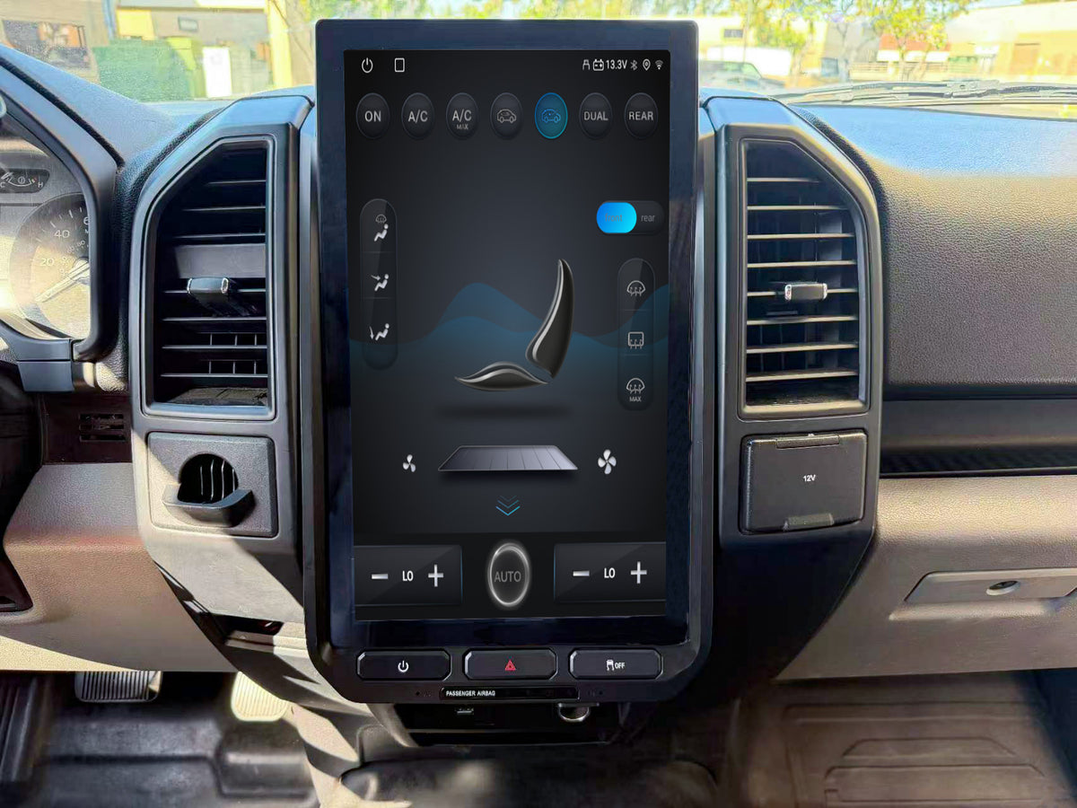 16” Android 13/14 Vertical Screen Navigation Radio for Ford F-150 F-250 F-350 F-450 F-550 2015-2020