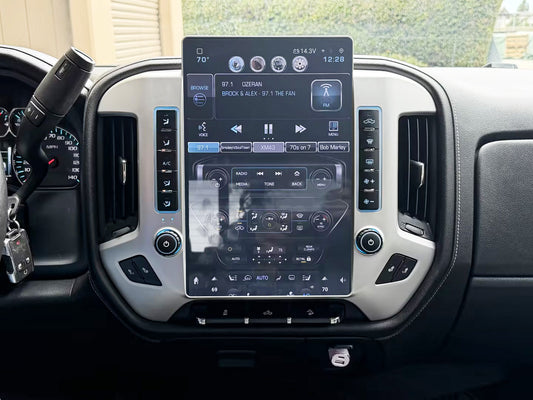 [ Qualcomm6125/S7865 ] [Special Edition] 12.1/14.5" Android 13/14 Fast boot Navi Radio for Chevy Silverado GMC SIERRA 2014 - 2019