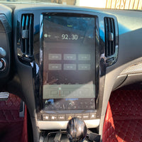 [open box] Qualcomm6125/Sc7870 13.6" Vertical Screen Android 12/13 Fast boot Navigation Receiver for Infiniti G25 G35 G37 Q40 Q60 2007 - 2015