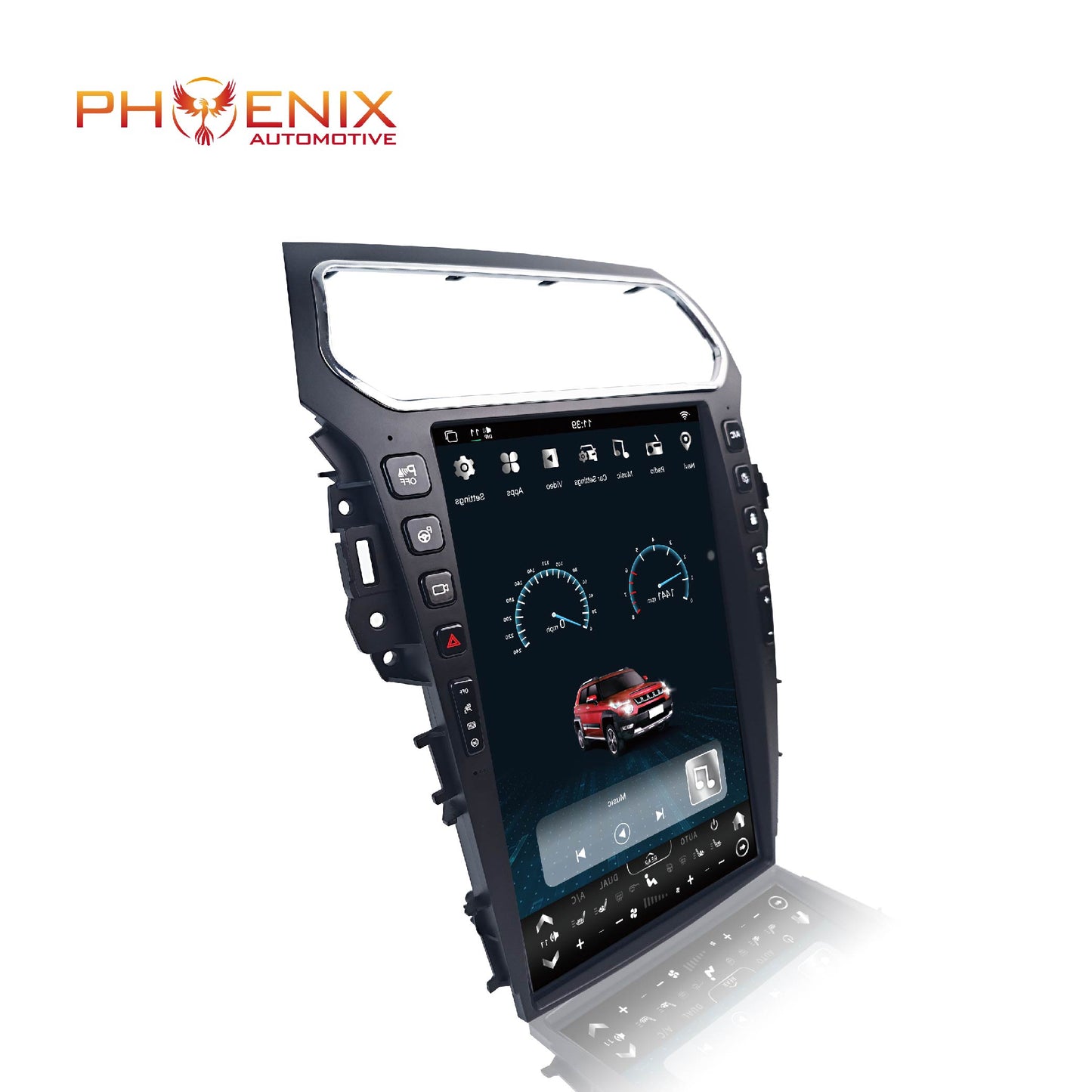 14.5” Android 14 fast boot Vertical Screen Navigation Radio for Ford Explorer 2011-2019