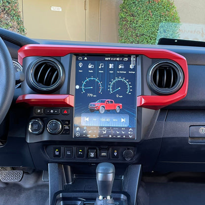 [Open Box] 12.1” Android 13 fast boot Vertical Screen Navigation Radio for Toyota Tacoma 2016 - 2022 In-Dash audio/video players head unit stereo online Phoenix Automotive Android Radio Tesla-style T-style XL Large screen Vertical screen big screen Linkswell inc x knob joying Aucar auto AutoTecPro Navigation Systems Rhino dasaita American muscle nifty city merge screens seicane car radio