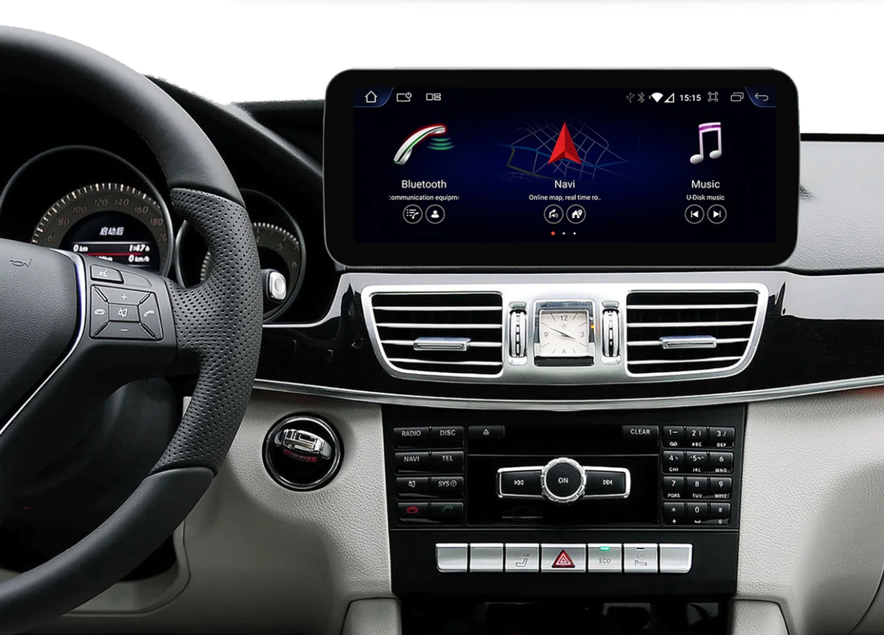 12.3 Inch Android 14 Universal Car Radio Stereo Android Auto Carplay for Benz BC-E/2010-2015
