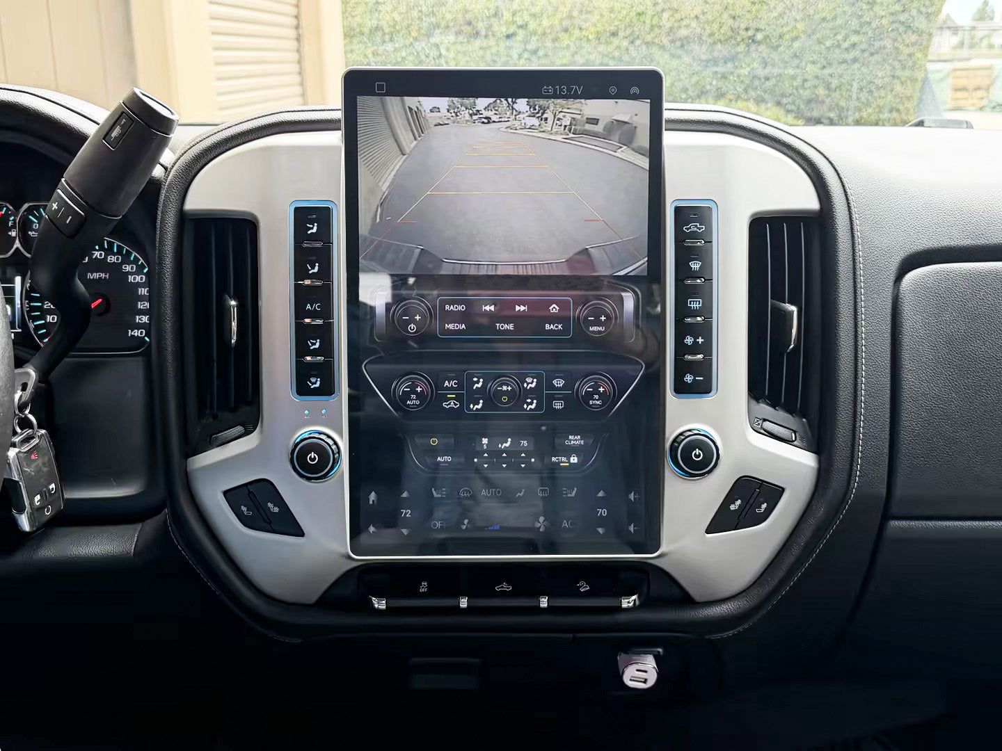 [ Qualcomm6125/S7865 ] [Special Edition] 12.1/14.5" Android 13/14 Fast boot Navi Radio for Chevy Silverado GMC SIERRA 2014 - 2019