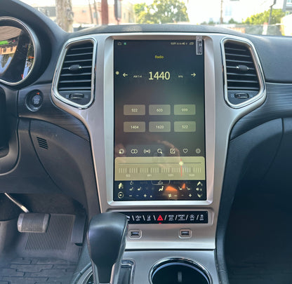 [Open Box] 13.6" Vertical Screen Android 12 Fast boot Navigation Radio for Jeep Grand Cherokee 2014 - 2022 In-Dash audio/video players head unit stereo online Phoenix Automotive Android Radio Tesla-style T-style XL Large screen Vertical screen big screen Linkswell inc x knob joying Aucar auto AutoTecPro Navigation Systems Rhino dasaita American muscle nifty city merge screens seicane car radio