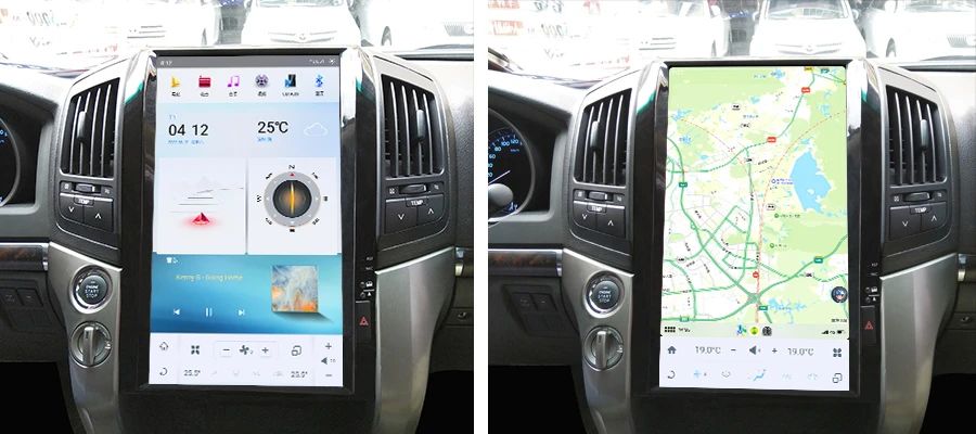 16" Android 13 Fast boot Navigation Radio for 2008 - 2015 Toyota Land Cruizer LC200