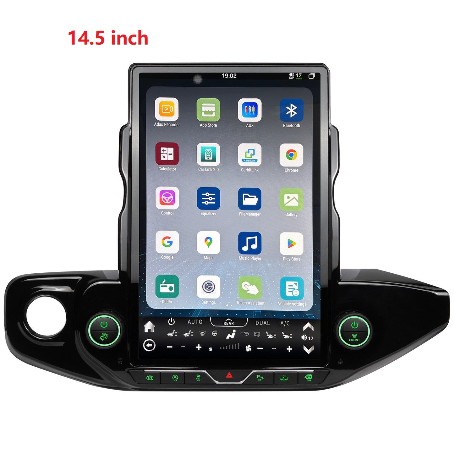 [ Hot-sale ] 14.5/12.1”Android 13 Vertical Screen Navigation Radio for Jeep Wrangler/Rubicon/Gladiator 2018 - 2023