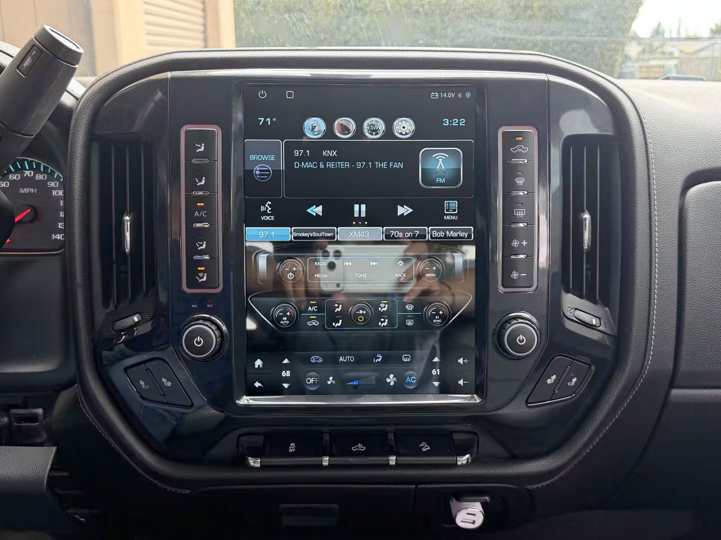 [ Qualcomm6125/S7865 ] [Special Edition] 12.1/14.5" Android 13/14 Fast boot Navi Radio for Chevy Silverado GMC SIERRA 2014 - 2019