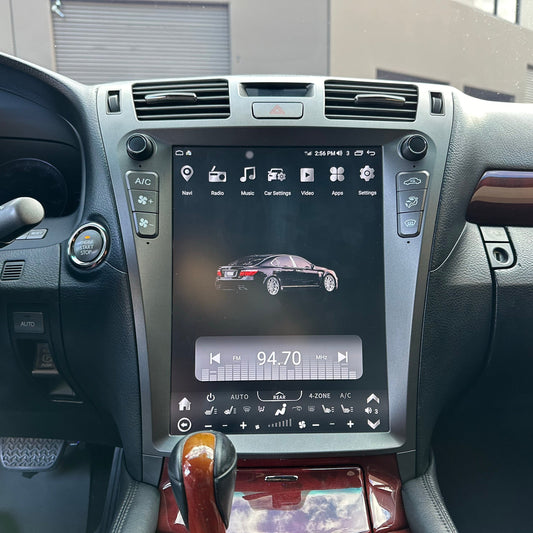 13" Vertical Screen Android 13 Fast boot Navi Radio For Lexus LS 460 600 600h 2007 - 2012 In-Dash audio/video players head unit stereo online Phoenix Automotive Android Radio Tesla-style T-style XL Large screen Vertical screen big screen Linkswell inc x knob joying Aucar auto AutoTecPro Navigation Systems Rhino dasaita American muscle nifty city merge screens seicane car radio