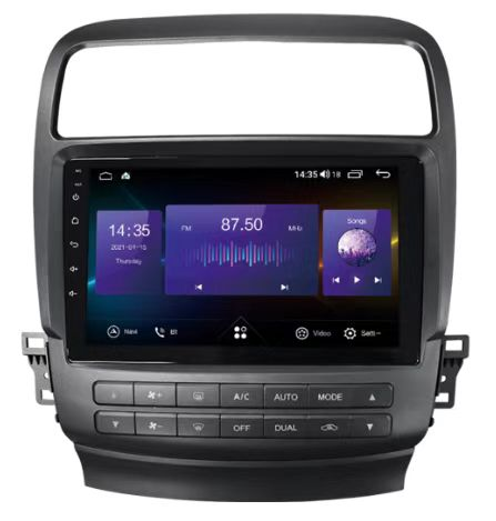 12.3 Inch Android 14 Universal Car Radio Stereo Android Auto Carplay for Honda Acura TSX 2003-2008