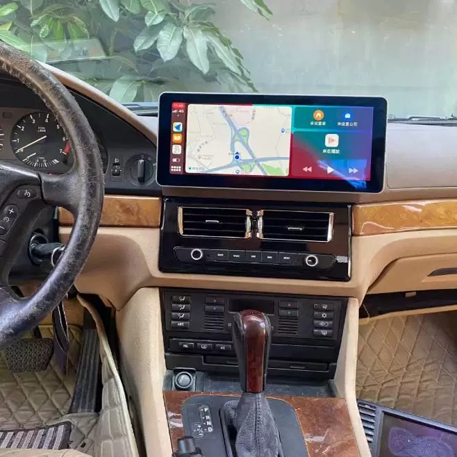 12.3 Inch Android 14 Universal Car Radio Stereo Android Auto Carplay for Benz BMW E39 1999-2006