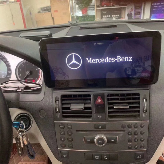 12.3 Inch Android 14 Universal Car Radio Stereo Android Auto Carplay for Benz C model 2007-2010