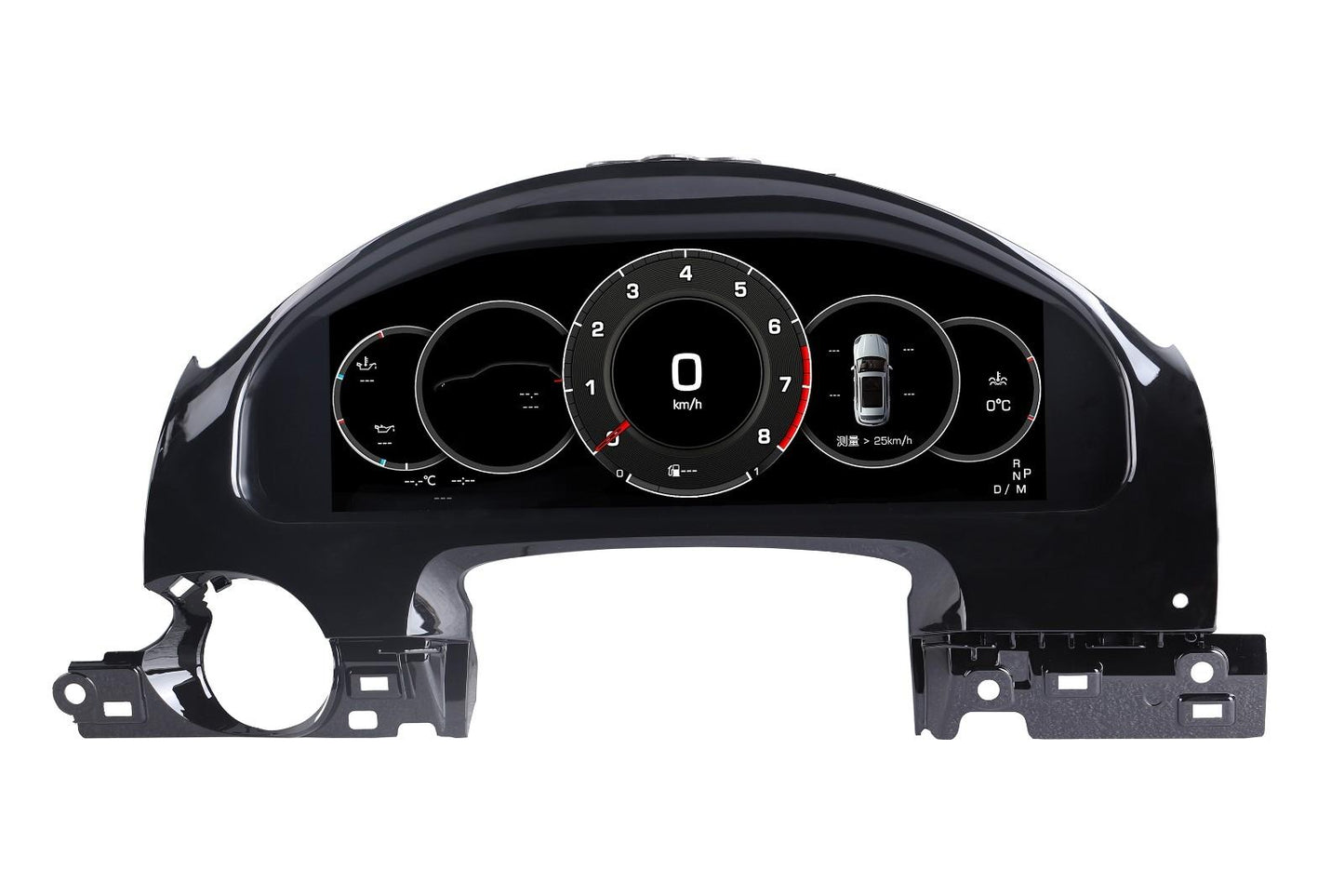 12.3 inch LCD Screen Digital Cluster Gauge for Porsche Cayenne 2011-2017 Speedometer Replacement Dashboard Instrument Cluster Digital Display Panel