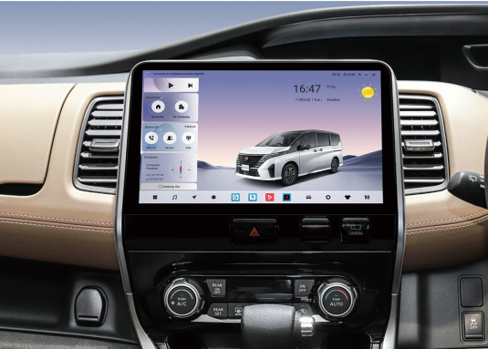 11.5" Android 12/13 Fast boot Horizontal Screen Navi Radio for NISSAN SERENA 2016-2019 models