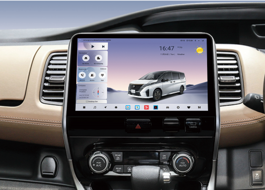 11.5" Android 12/13 Fast boot Horizontal Screen Navi Radio for NISSAN SERENA 2016-2019 models