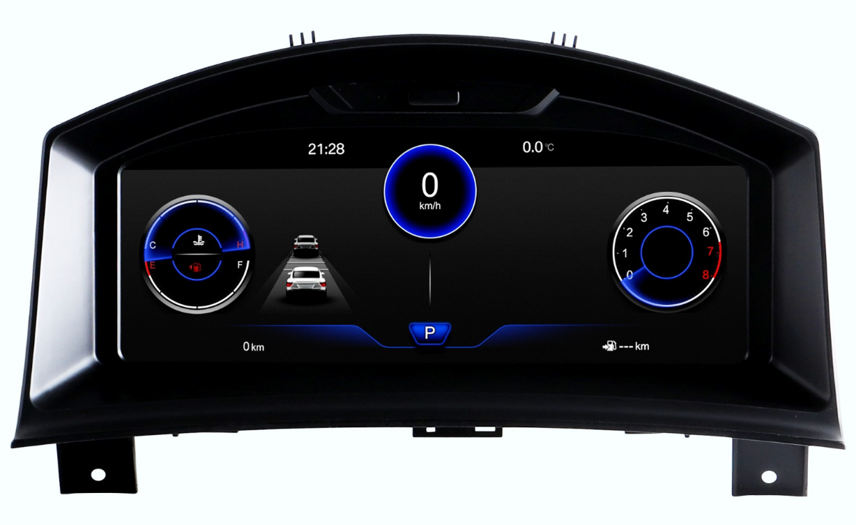 10.25 inch LCD Screen Digital Cluster Gauge for Opel Astra 2004-2010 Speedometer Replacement Dashboard Instrument Cluster Digital Display Panel