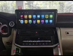 12.3 Inch Universal Car Radio Stereo Android Auto Carplay for Toyota land cruiser 2023 LC300