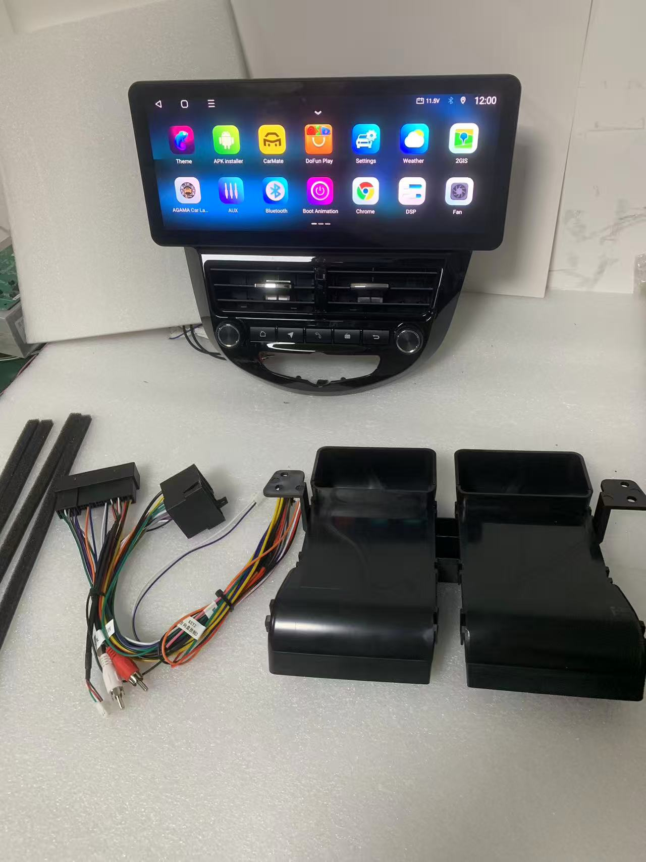 12.3 Inch Android 14 Universal Car Radio Stereo Android Auto Carplay for Hyundai Verna 2010-2015